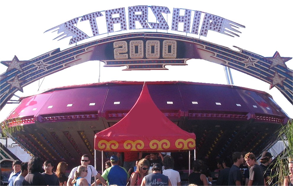 Starship Gravitron Rotor Ride Toronto, Mississauga, Hamilton, Markham Ontario