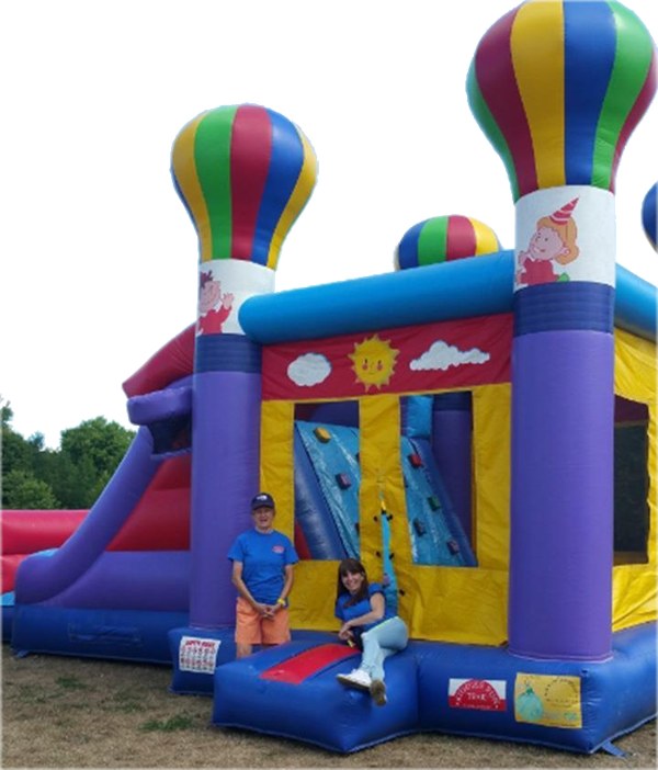 Air Balloon Combo Bouncer Inflatable in Toronto, Mississauga, Brampton, Hamilton, Ottawa, Ontario