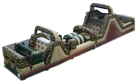 Camo Extreme Inflatable Obstacle Rental - Toronto, Mississauga, Brampton, Hamilton, Ottawa, Ontario