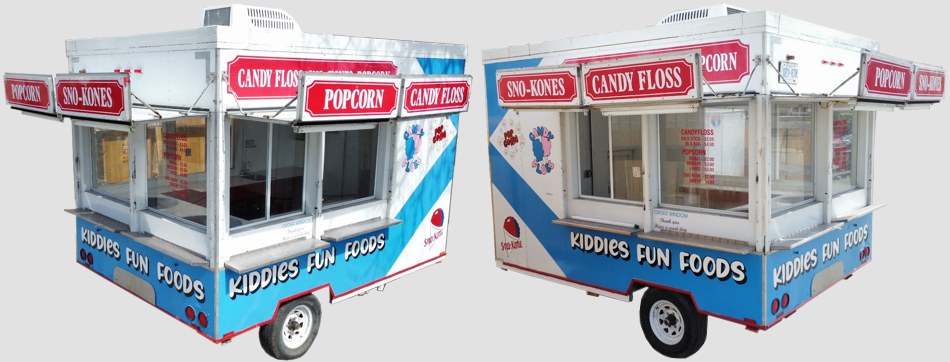 Fun Food Concession Trailer Rental in Toronto, Mississauga, Brampton, Hamilton, Ottawa, Ontario