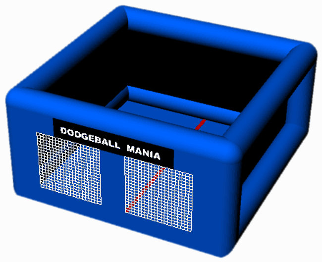 Very Velcro Dodgeball Inflatable Rental in Toronto, Mississauga, Brampton, Hamilton, Ottawa, Ontario