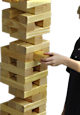 Giant Jenga Game Rental, in Toronto, Mississauga, Brampton, Hamilton, Markham, Ontario