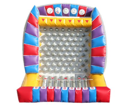 Plinko Inflatable Game Rental in Toronto, Mississauga, Brampton, Hamilton, Markham, Ontario