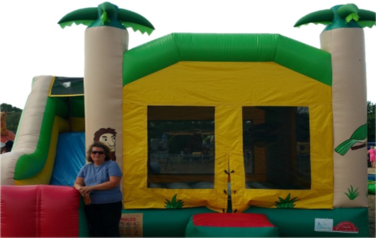 Jungle Combo Bouncer Inflatable in Toronto, Mississauga, Brampton, Hamilton, Ottawa, Ontario