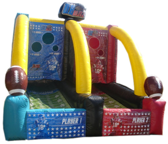 Quarterback QB Blitz Inflatable in Toronto, Mississauga, Brampton, Hamilton, Ottawa, Ontario