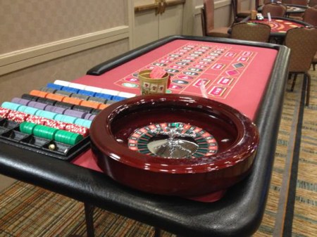 Roulette Wheel and Table