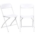 White Plastic Folding Chair Rentals in Toronto, Mississauga, Brampton, Hamilton, London, Kitchener, Ontario